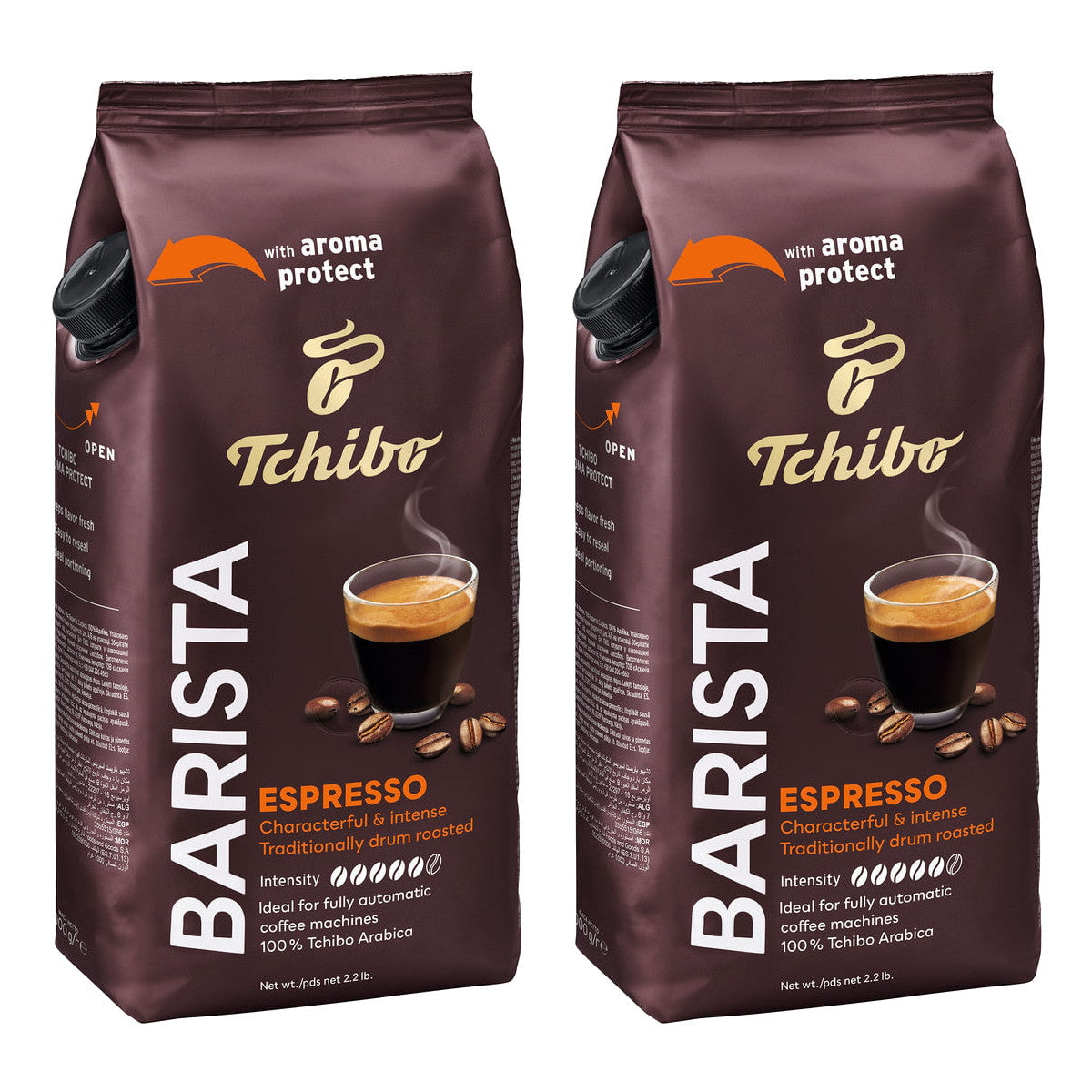 Produkt TCHIBO Kawa ziarnista 2x Kawa ziarnista TCHIBO Barista Espresso 100% Arabica 1kg K_004455_2