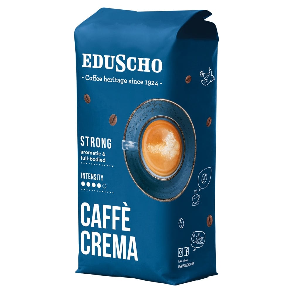 Produkt EDUSCHO Kawa ziarnista Caffe Crema Strong Kawa ziarnista 1kg 001642