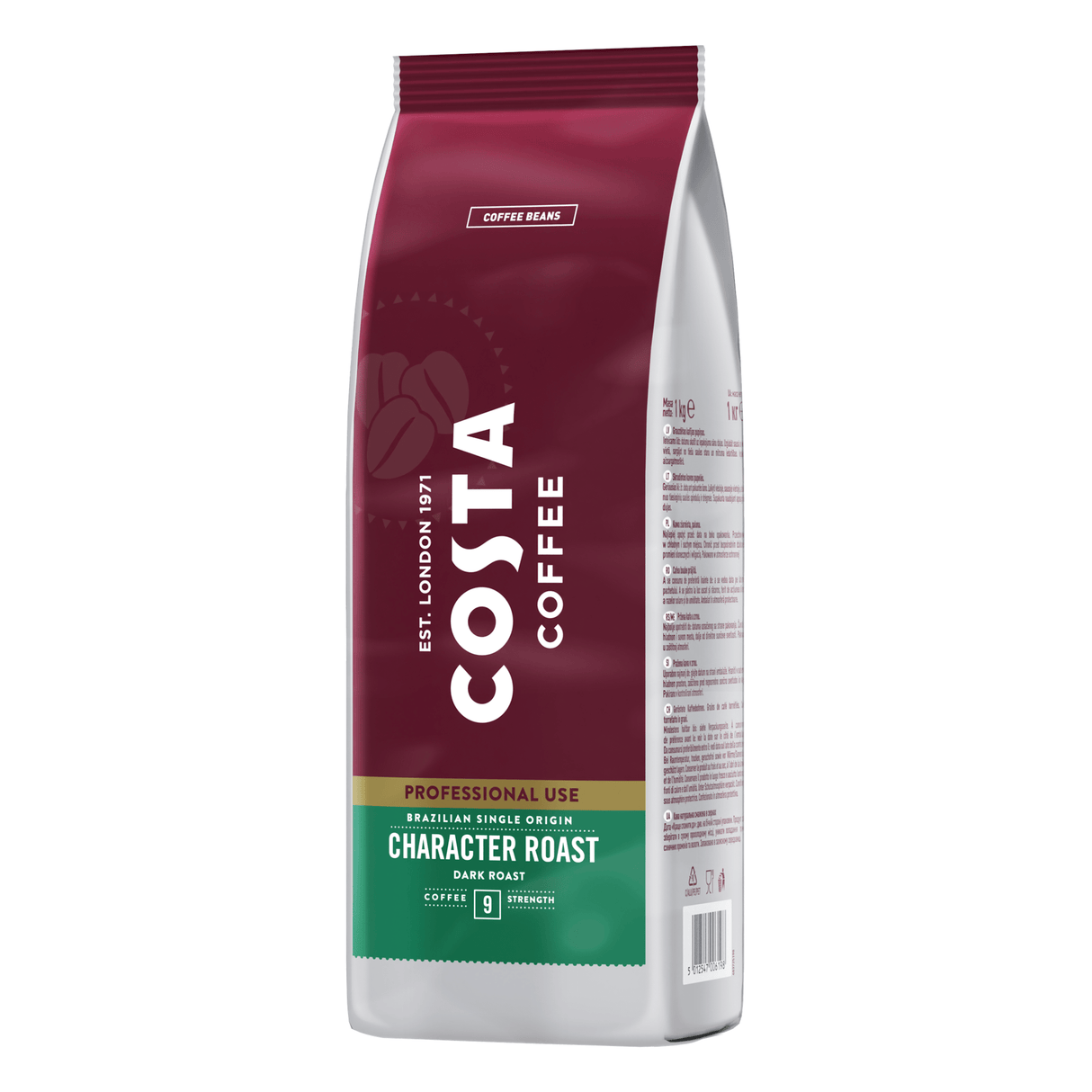Produkt COSTA COFFEE Kawa ziarnista COSTA COFFEE Pro Brazilian 100% Arabica 1kg 003238
