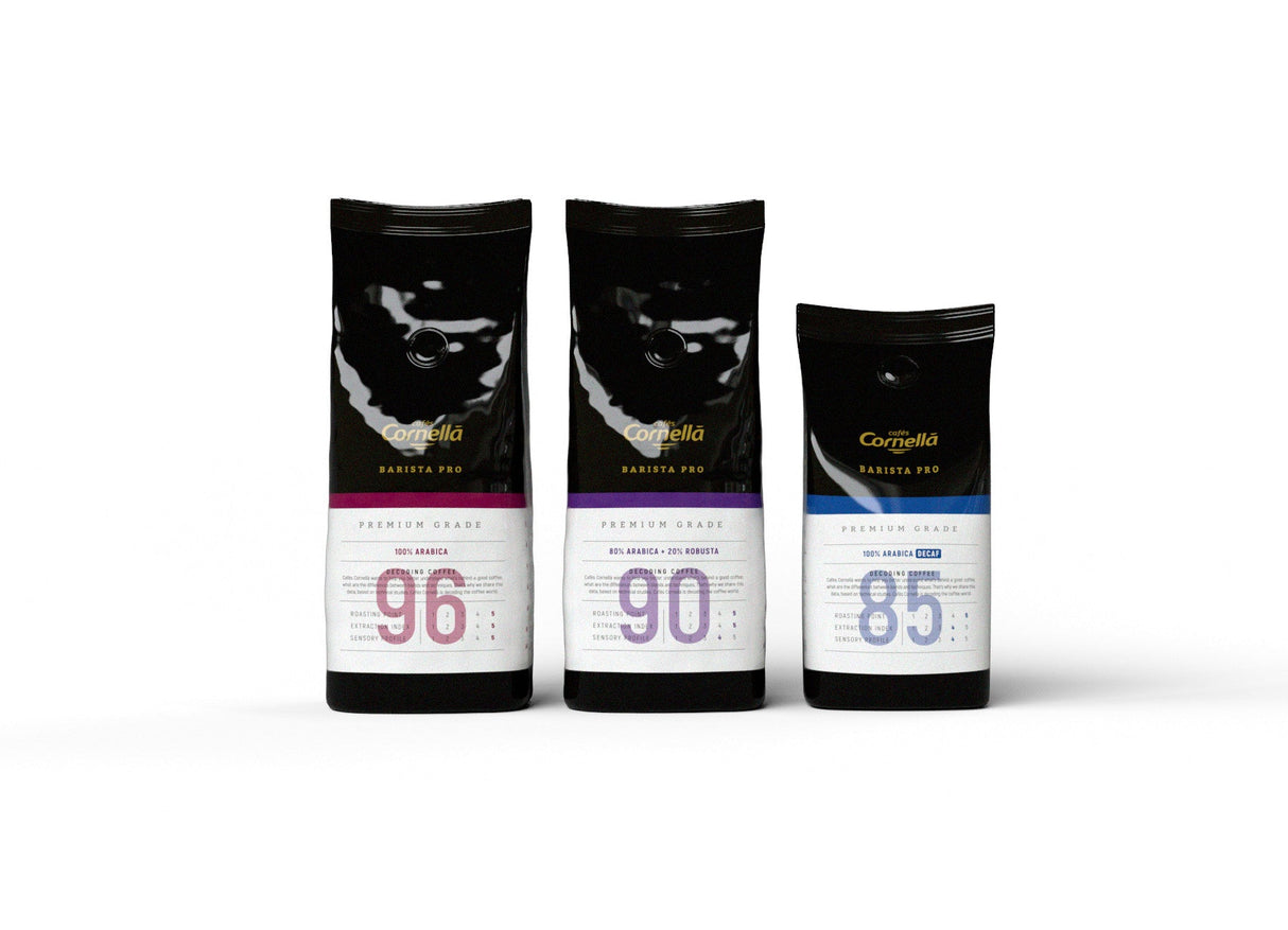Produkt CORNELLA Kawa ziarnista Kawa ziarnista CORNELLA Barista Pro 90 Premium Grade 1 kg 004624