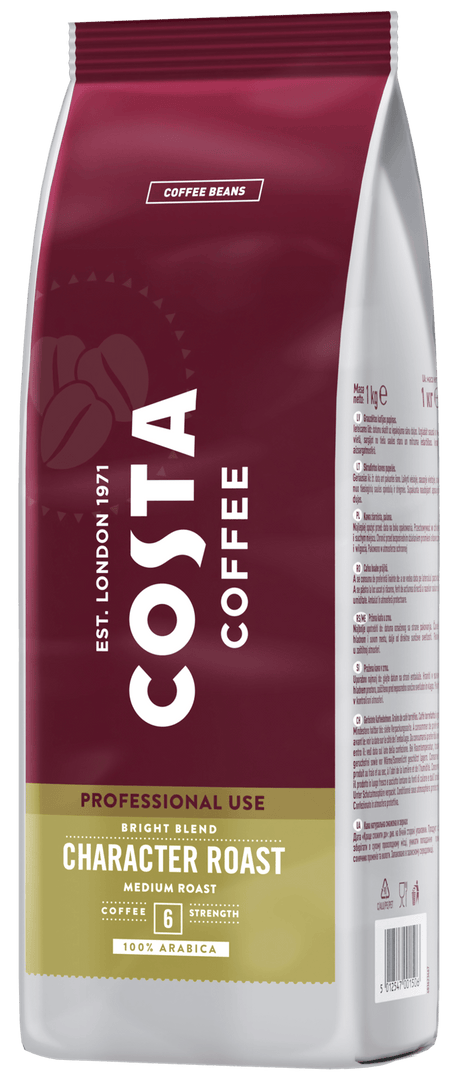 Produkt COSTA COFFEE Kawa ziarnista Kawa ziarnista COSTA COFFEE Professional Bright Latin Blend 100% Arabica 1kg 003237