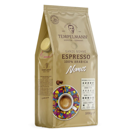 Produkt TEMPELMANN Kawa ziarnista Kawa ziarnista TEMPELMANN Nomos Espresso 1kg 052715