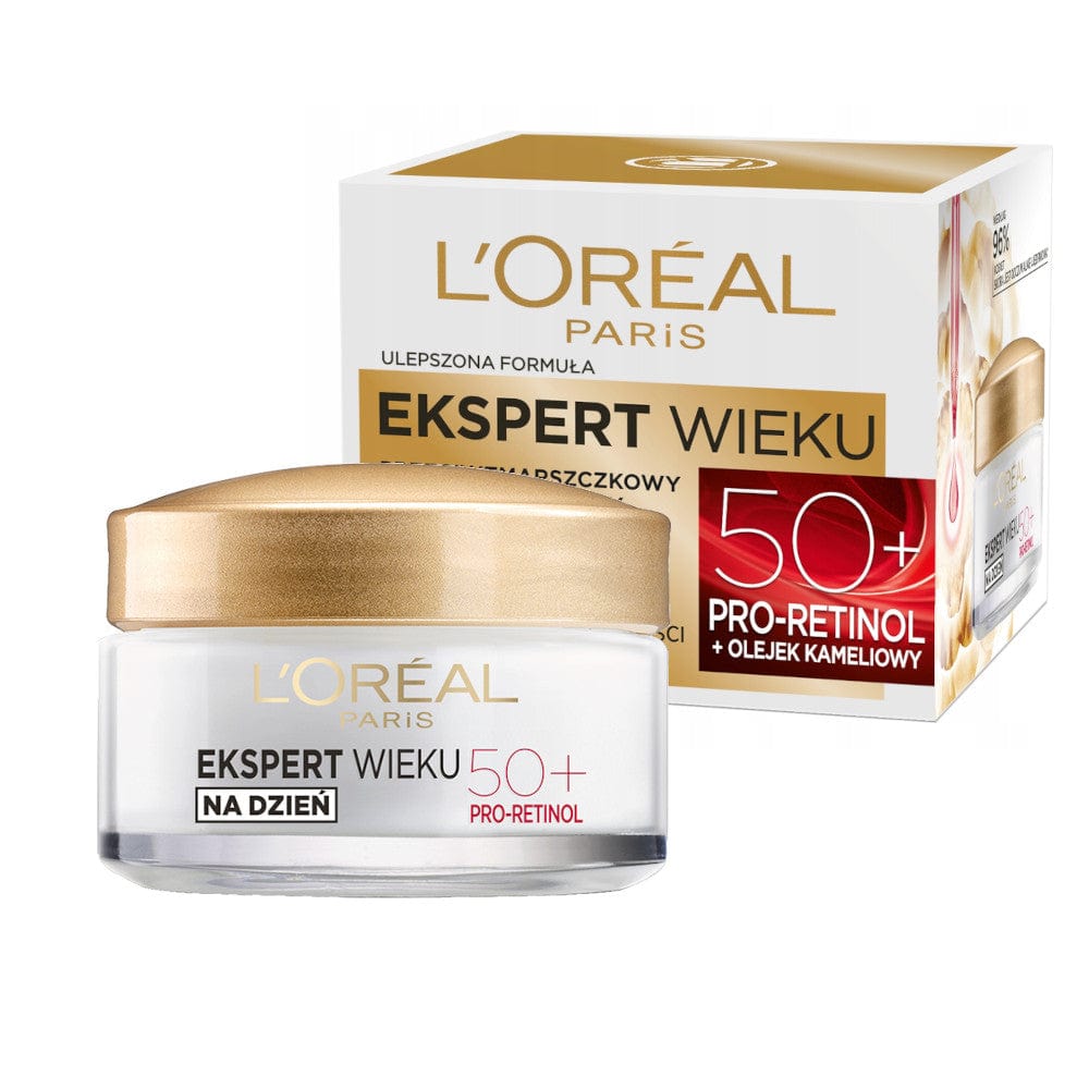 Produkt LOREAL Krem na dzień L'OREAL Ekspert Wieku 50+ przeciwzmarszczkowy 50ml 031478