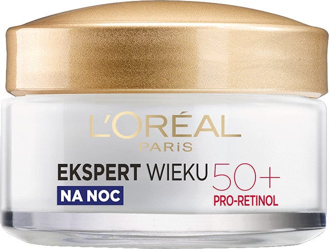 Produkt LOREAL Krem na noc L'OREAL Ekspert Wieku 50+ przeciwzmarszczkowy 50ml 031481