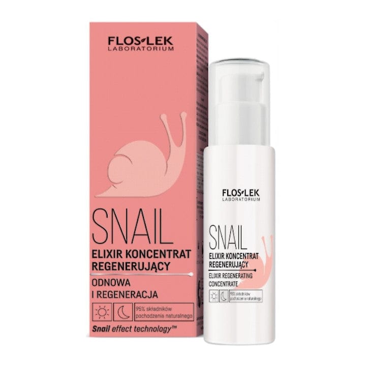 Produkt FLOSLEK Kremy do twarzy Elixir Koncentrat regenerujący FLOSLEK Snail ze śluzem ślimaka 30ml 002150