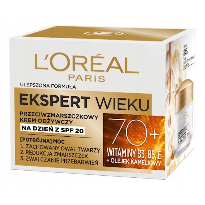 Produkt LOREAL Kremy do twarzy Krem na dzień L'OREAL Ekspert Wieku 70+ przeciwzmarszczkowy 50ml 035767