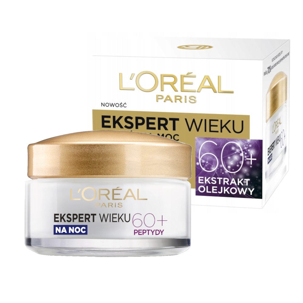 Produkt LOREAL Kremy do twarzy Krem na noc L'OREAL Ekspert Wieku 60+ przeciwzmarszczkowy 50ml 031480