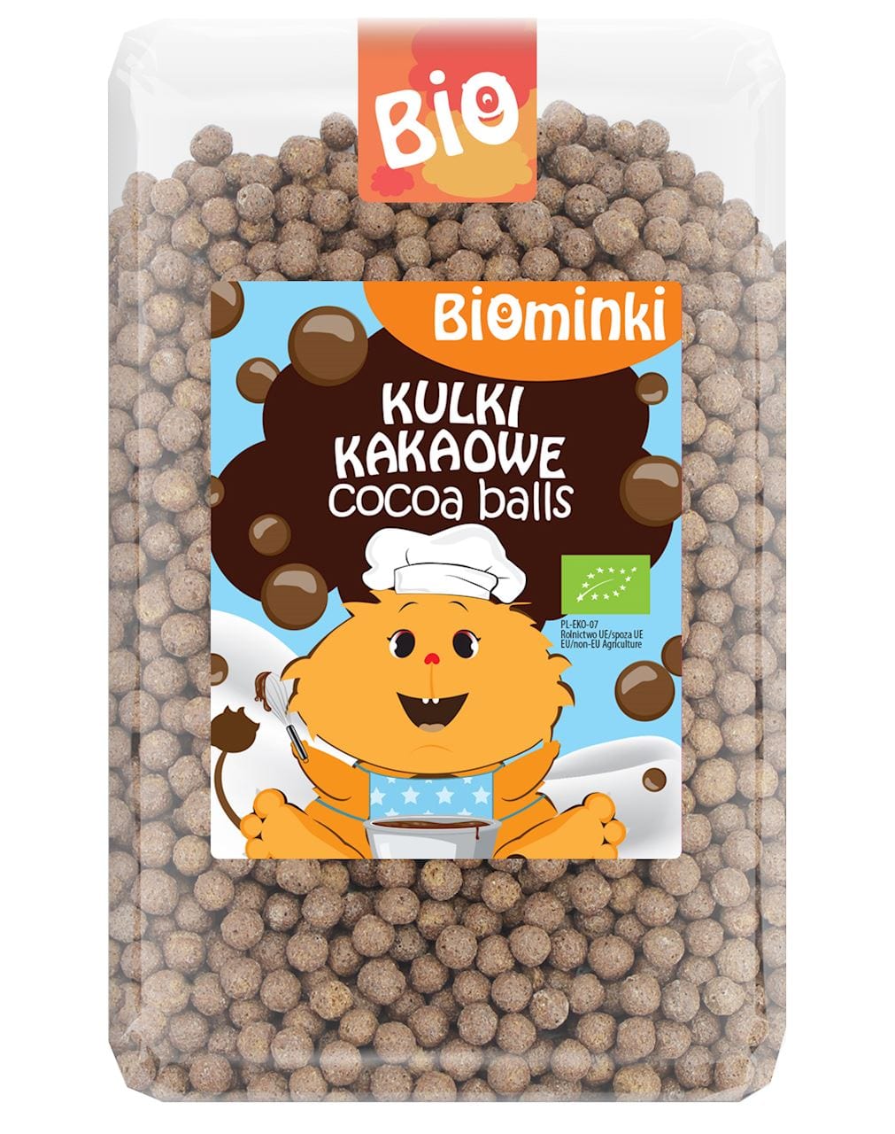 Produkt BIOMINKI (przekąski dla dzieci, kaszki) KULKI KAKAOWE BIO 500 g - BIOMINKI 5903900361828