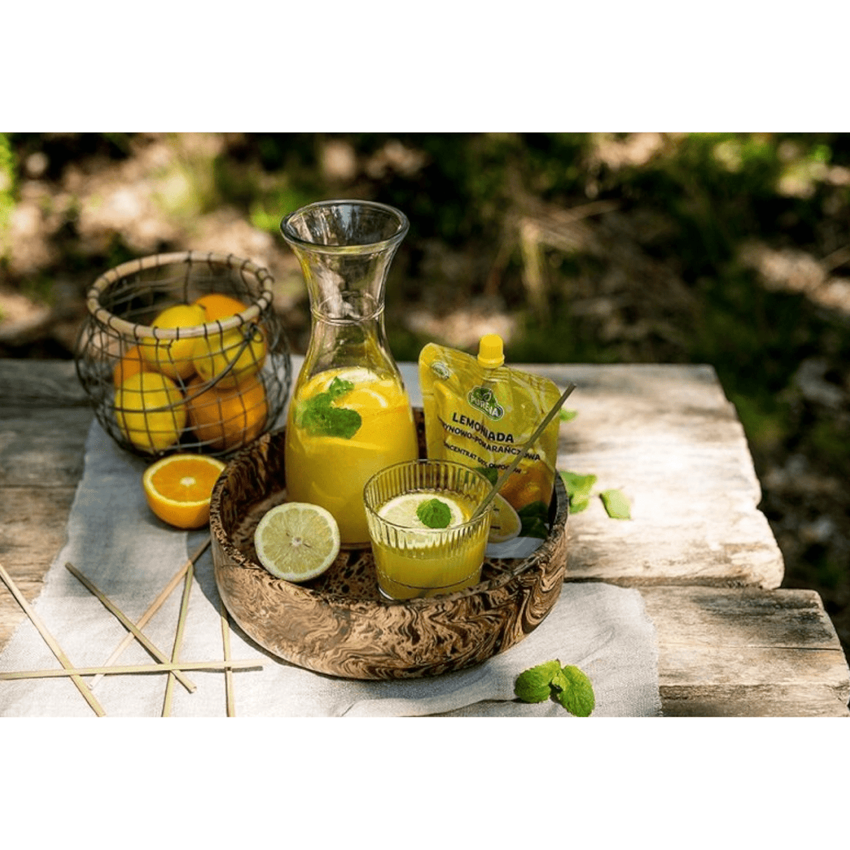 Produkt PURENA Lemoniada Lemoniada cytrynowo pomarańczowa Koncentrat PURENA 340g 002862