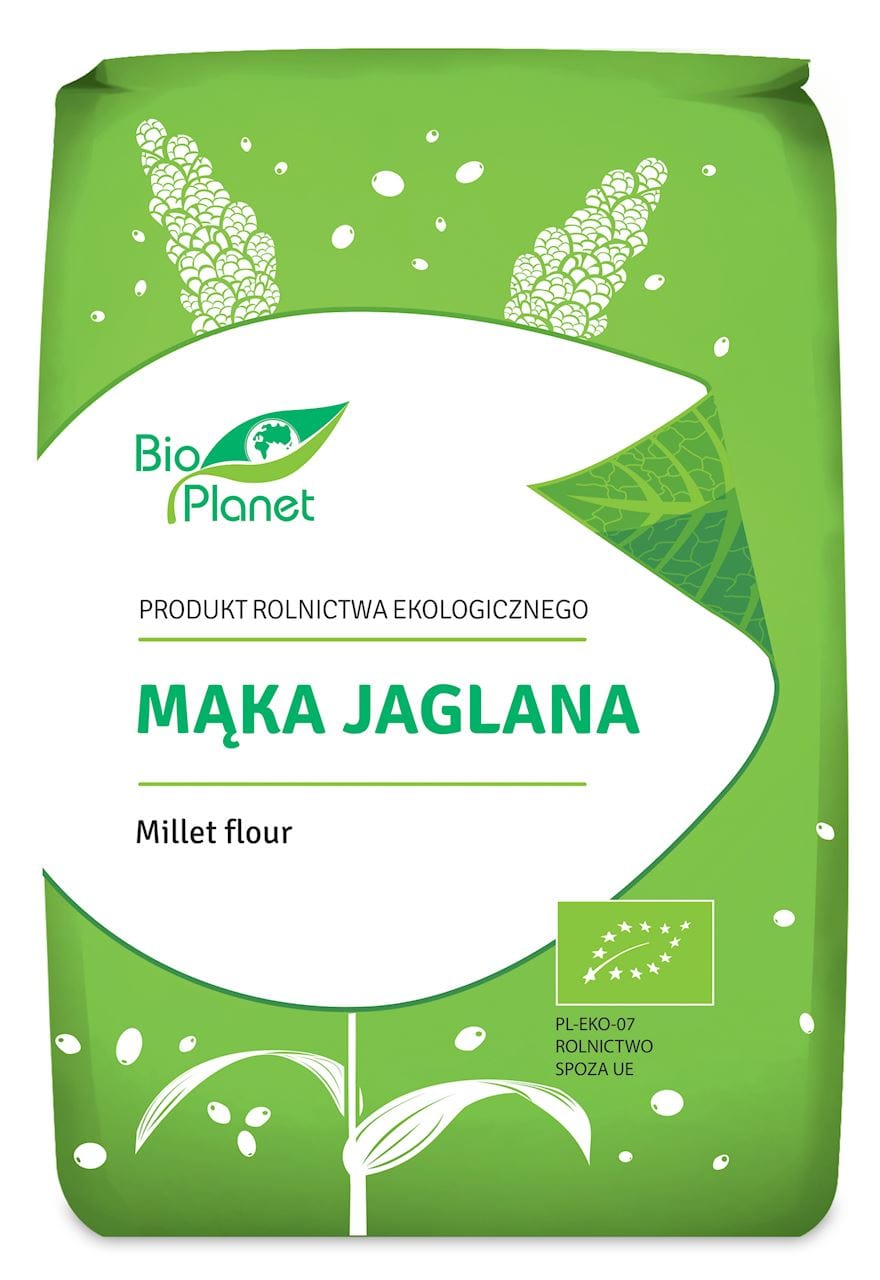 Produkt BIO PLANET - seria MĄKI I SKROBIE MĄKA JAGLANA BIO 1 kg - BIO PLANET 5902983781233