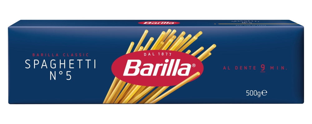 Produkt BARILLA Makaron Makaron BARILLA Spaghetti N5 500g 027543