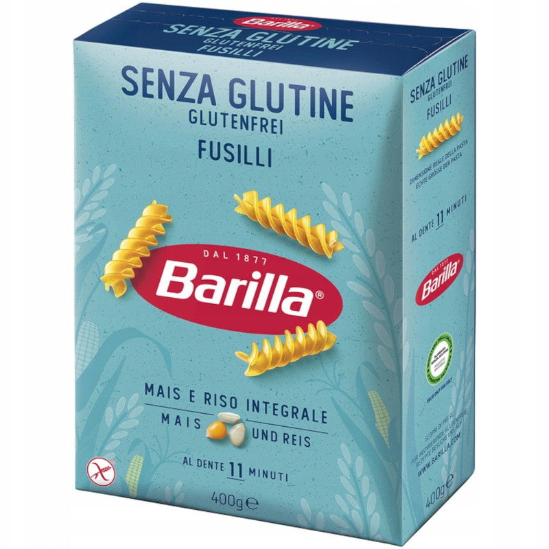 Produkt BARILLA Makaron Makaron bezglutenowy BARILLA Fusilli Gluten Free 400g 012406