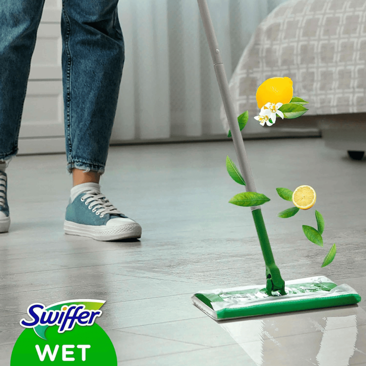 Produkt SWIFFER Mopy i wkłady Mokre chusteczki SWIFFER Zapas ściereczek do mopa 10szt 003403