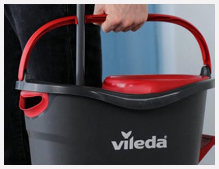Produkt VILEDA Mopy i wkłady Zestaw Mop obrotowy + wiadro + drążek VILEDA Turbo 3w1 mikrofibra Paleta 42 sztuki K_037755_42