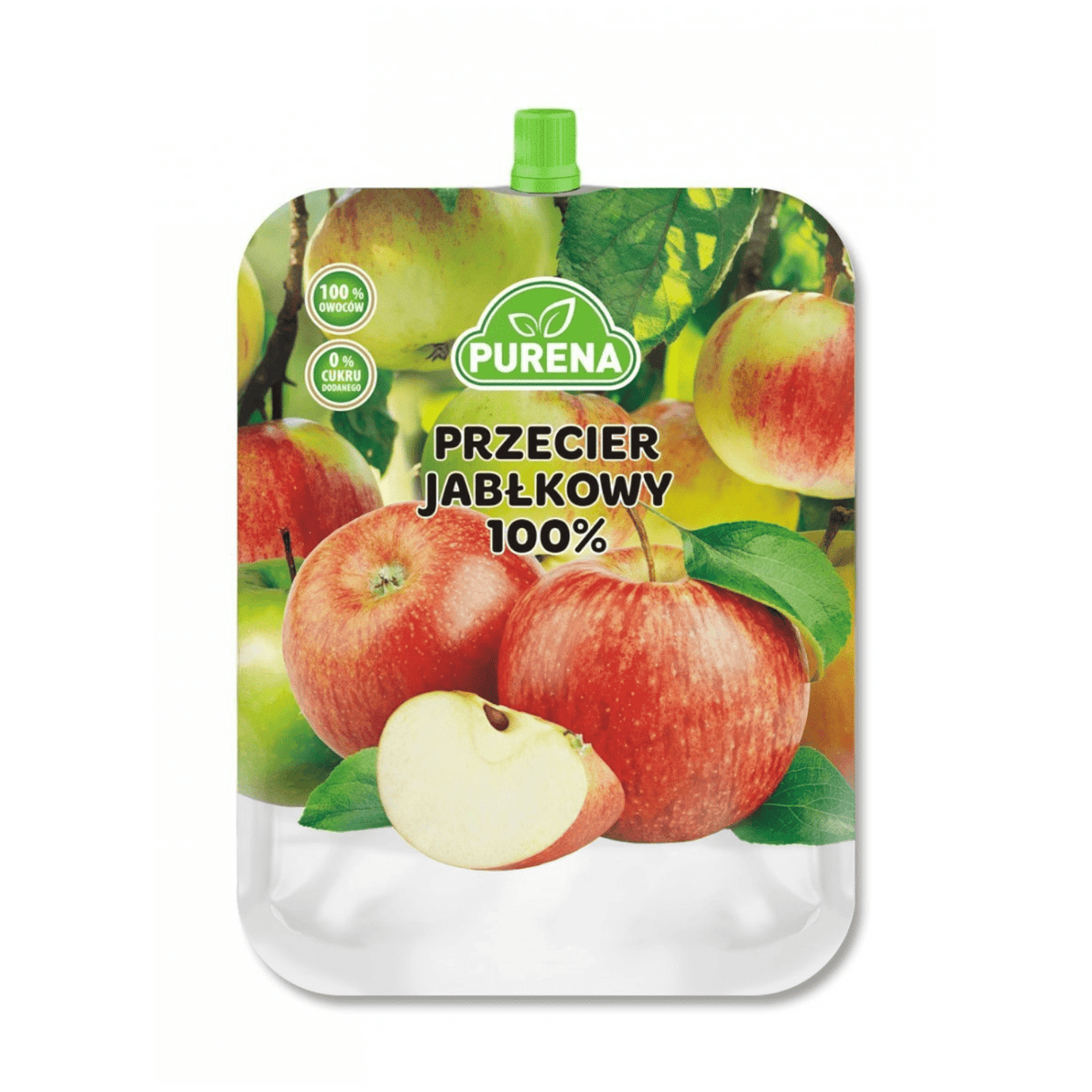 Produkt PURENA Mus owocowy Przecier jabłkowy 100% PURENA Mus owocowy 350g 002877