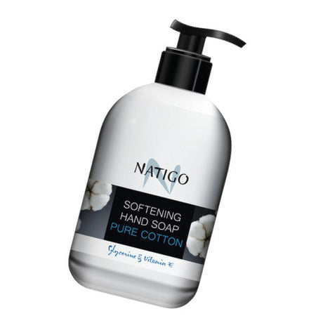 Produkt NATIGO Mydła Mydło w płynie NATIGO Pure Cotton Łagodzące 500 ml 035427