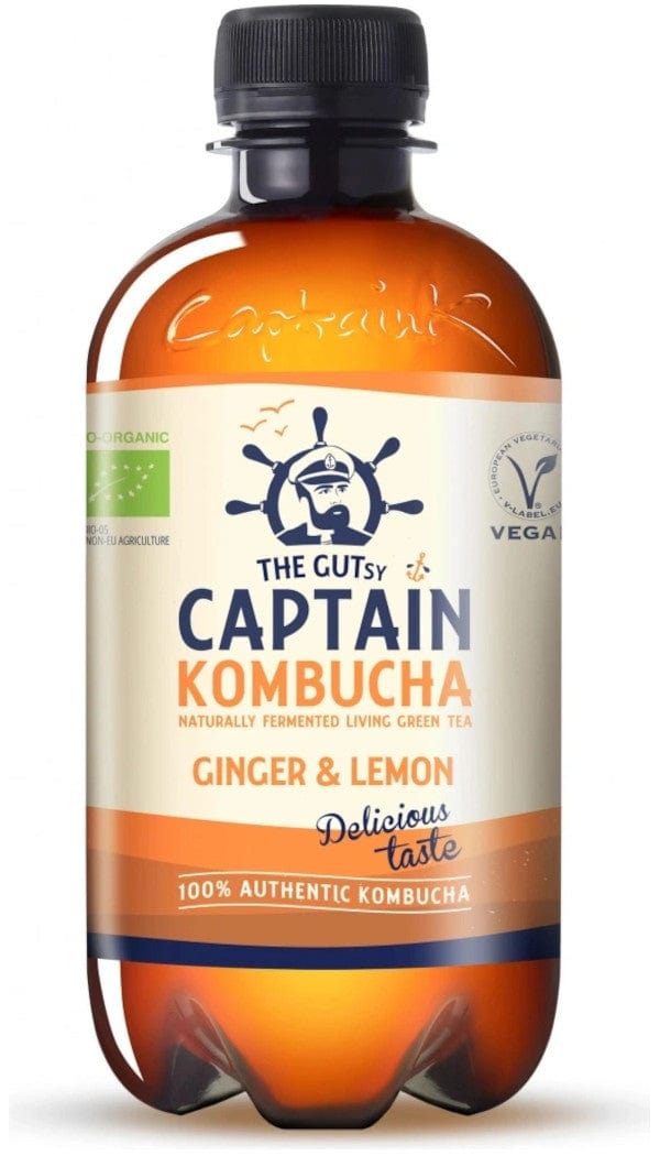 Produkt bd24.pl Napój CAPTAIN KOMBUCHA Ginger & Lemon 400ml 003205