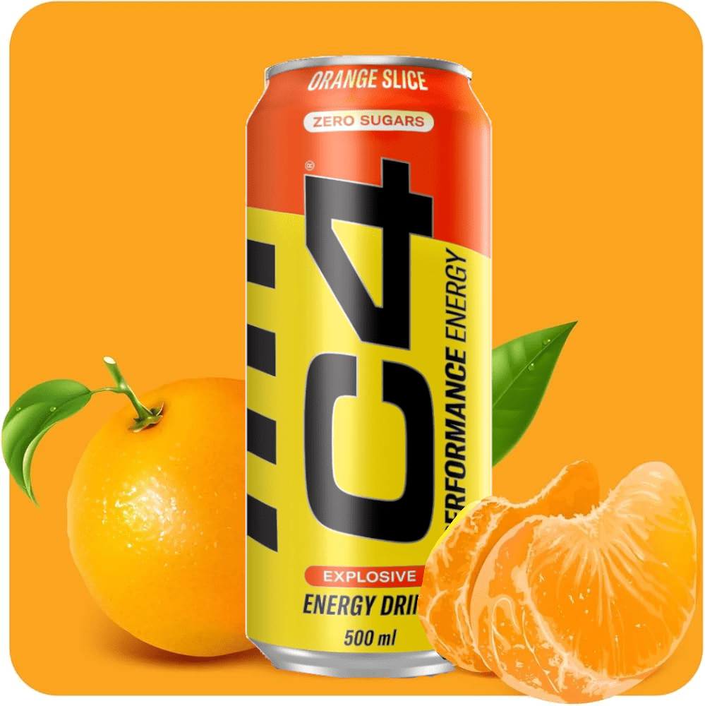 Produkt Vollmart24.com Napój energetyczny C4 Energy Orange Slice Zero Sugar Zero Puszka 0,5l 002554