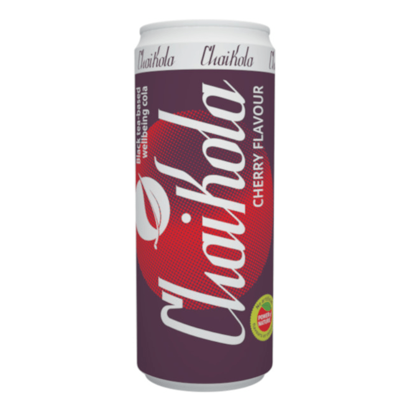 Produkt Vollmart24.com Napój gazowany CHAIKOLA Cherry Na bazie herbaty Puszka 0,33l 003477