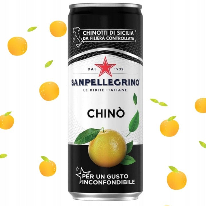 Produkt SAN PELLEGRINO Napój gazowany SAN PELLEGRINO Cytrusy Aranciata Chino 12x 330 ml Z00674