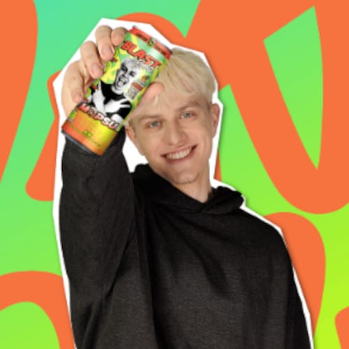Produkt ENERGY BLAST Napoje energetyczne 24x Napój gazowany z kofeiną BLAST Boost Kiwi 250ml K_005270_24