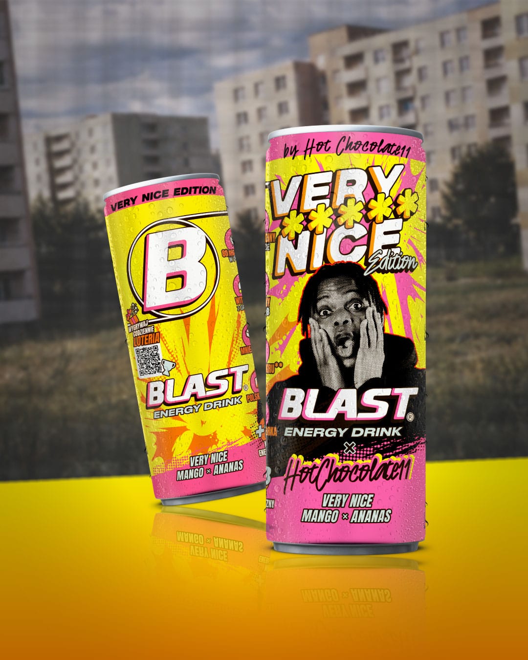 Produkt ENERGY BLAST Napoje energetyczne Napój energetyczny ENERGY BLAST Very Nice Mix 24x 250ml Z01015