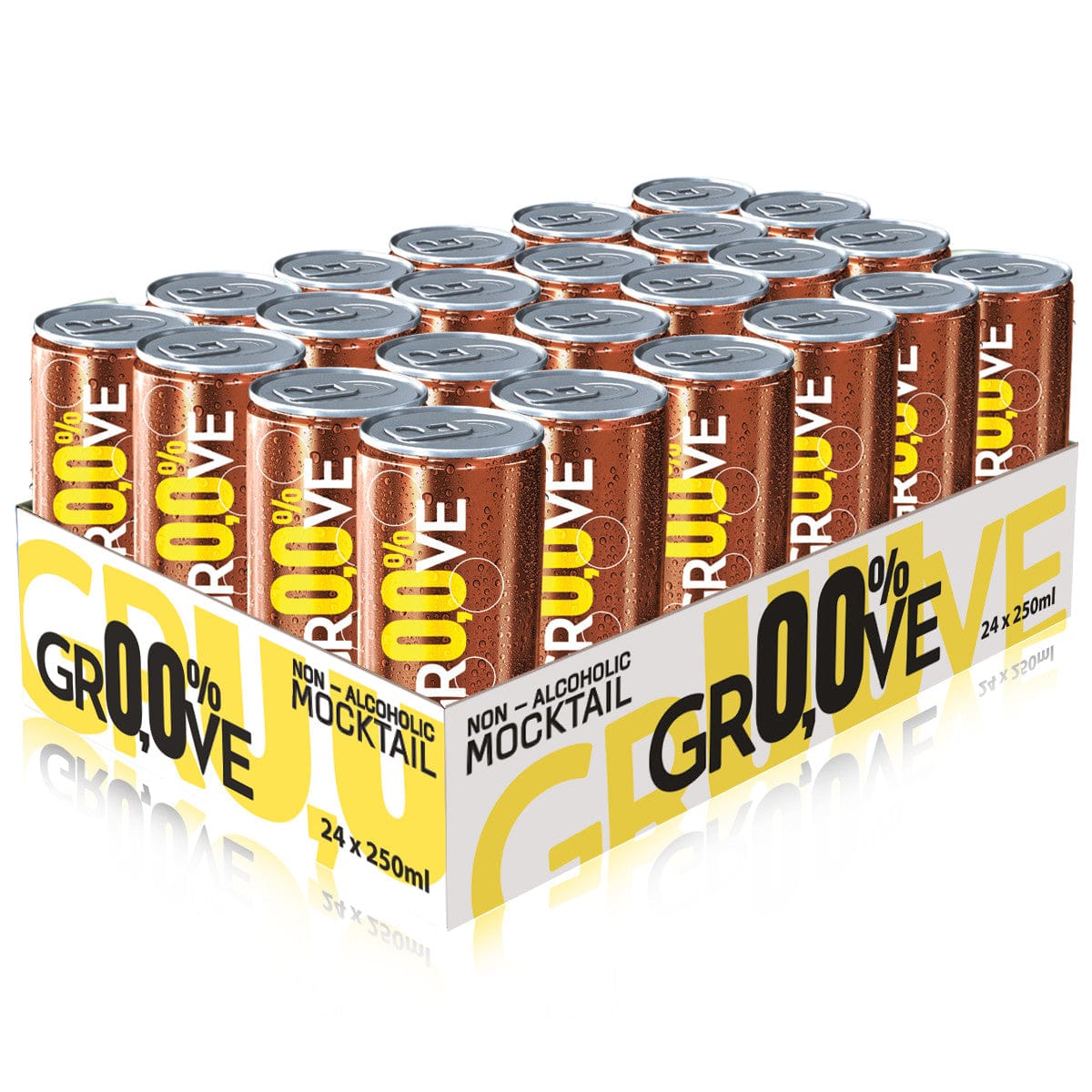 Produkt GROOVE Napoje gazowane 24x Napój bezalkoholowy GROOVE Cuba Libre Mocktail koktajl drink 250ml K_003501_24