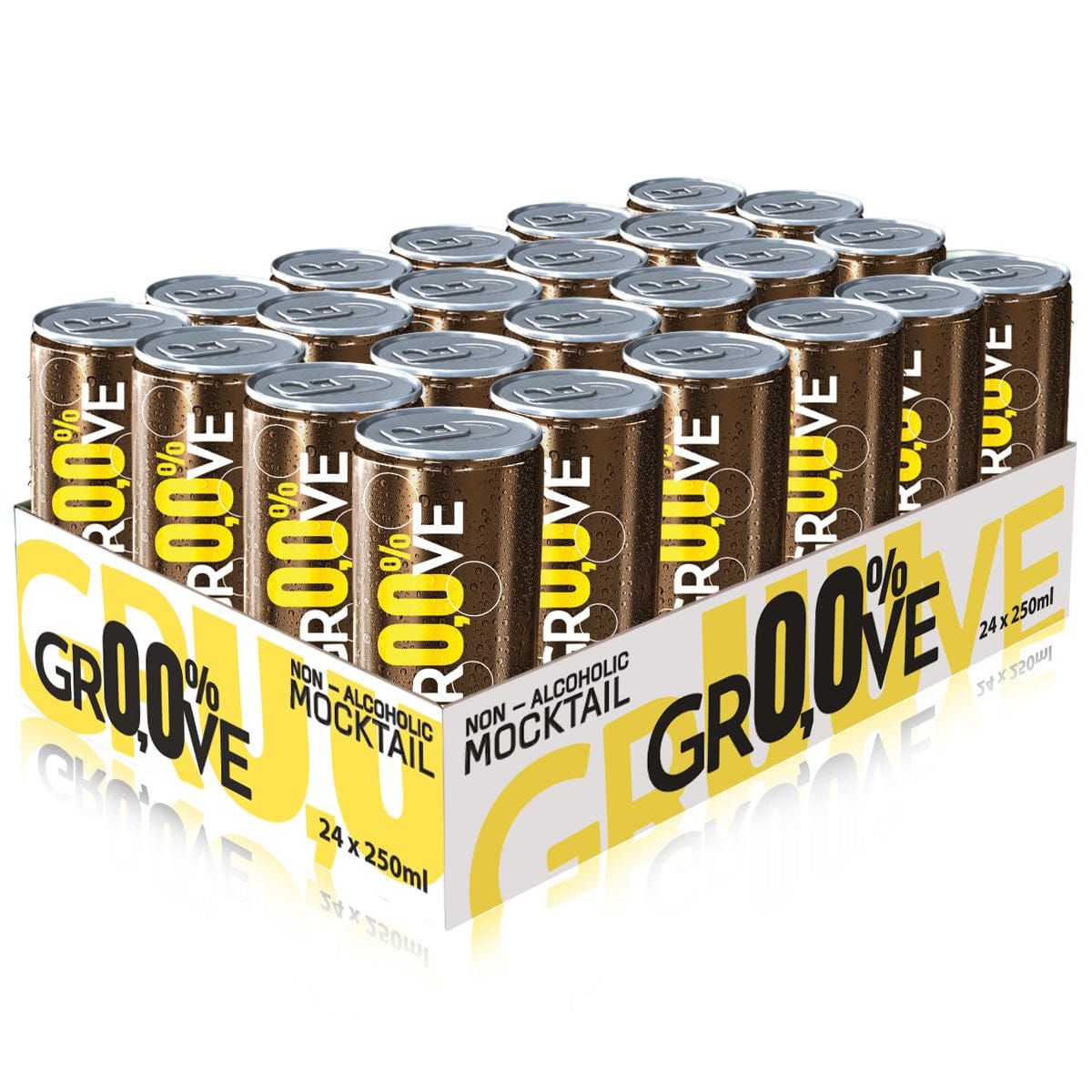 Produkt GROOVE Napoje gazowane 24x Napój bezalkoholowy GROOVE Whisky Cola Mocktail koktajl drink 250ml K_003502_24