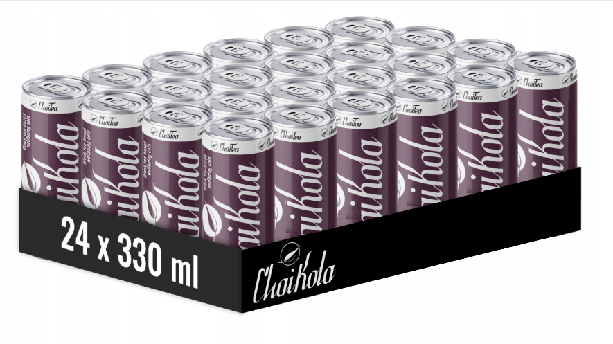 Produkt CHAITEA Napoje gazowane 24x Napój gazowany CHAIKOLA Classic Na bazie herbaty Puszka 0,33l K_003476_24