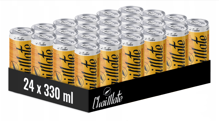 Produkt CHAITEA Napoje gazowane 24x Napój gazowany CHAIMATE Orange Na bazie yerba mate Puszka 0,33l K_003478_24