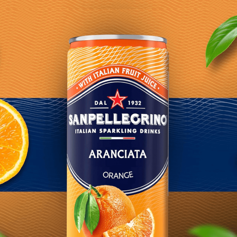 Produkt SAN PELLEGRINO Napoje gazowane Napój gazowany SAN PELLEGRINO Limonata Aranciata Chino 12x 330 ml Z00674