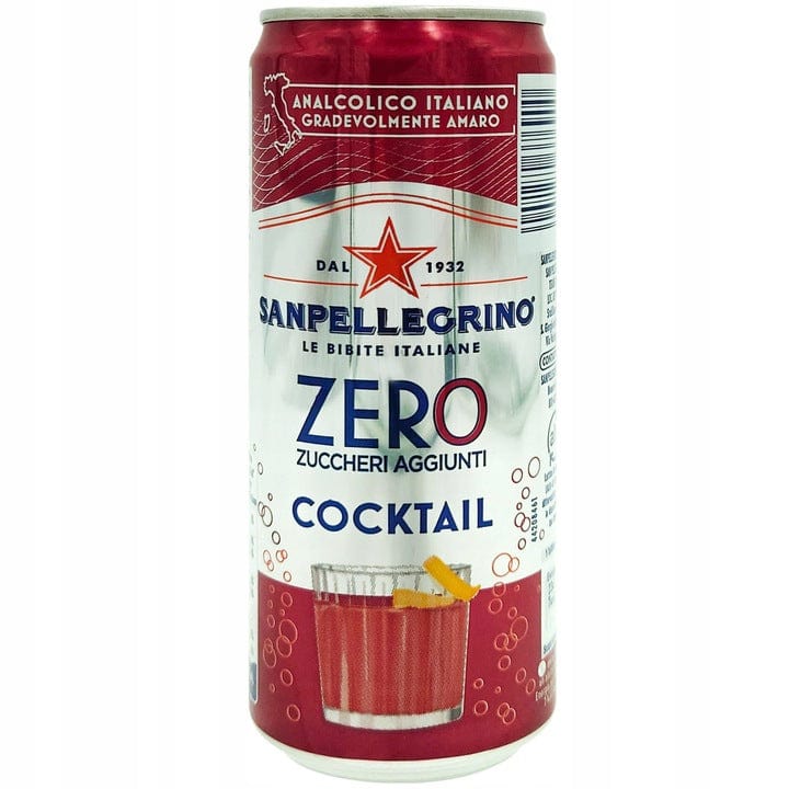 Produkt SAN PELLEGRINO Napoje gazowane Napój gazowany SAN PELLEGRINO Zero Imbir 330 ml Paleta 2112 K_000411_2112