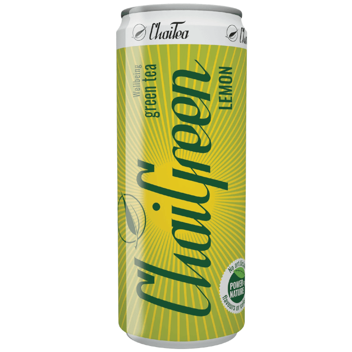 Produkt CHAITEA Napoje niegazowane Napój niegazowany CHAIGREEN Peach Lemon Jasmin Na bazie zielonej herbaty MIX 24x 0,33l Z00934
