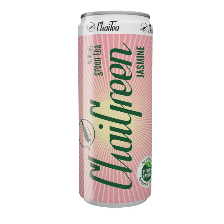 Produkt CHAITEA Napoje niegazowane Napój niegazowany CHAIGREEN Peach Lemon Jasmin Na bazie zielonej herbaty MIX 24x 0,33l Z00934