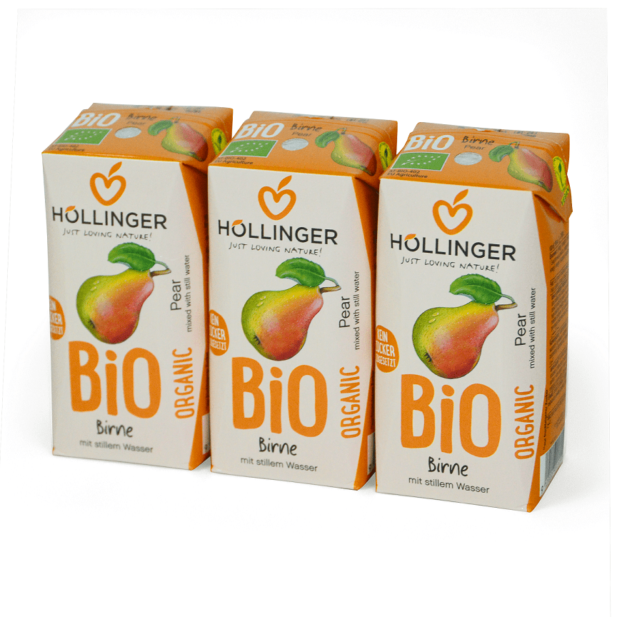 Produkt HOLLINGER (soki, nektary, napoje, syropy) NEKTAR GRUSZKOWY BEZ DODATKU CUKRÓW BIO 200 ml - HOLLINGER 9120008991559