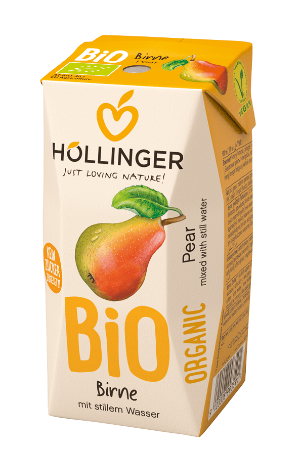 Produkt HOLLINGER (soki, nektary, napoje, syropy) NEKTAR GRUSZKOWY BEZ DODATKU CUKRÓW BIO 200 ml - HOLLINGER 9120008991559