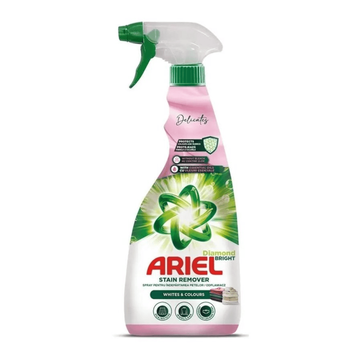 Produkt ARIEL Odplamiacze Odplamiacz do tkanin ARIEL Delicates  Stain Remover do białego i koloru 750 ml 052651