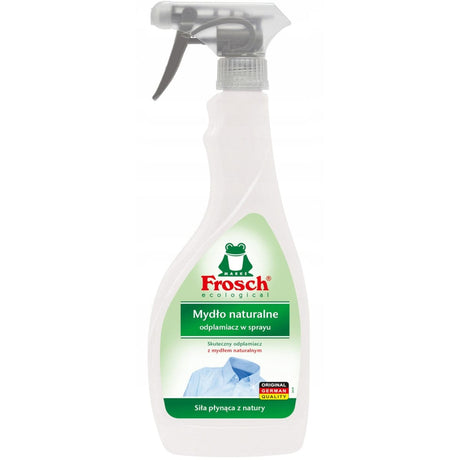 Produkt FROSCH Odplamiacze Odplamiacz w sprayu FROSCH Mydło naturalne 500ml 052556