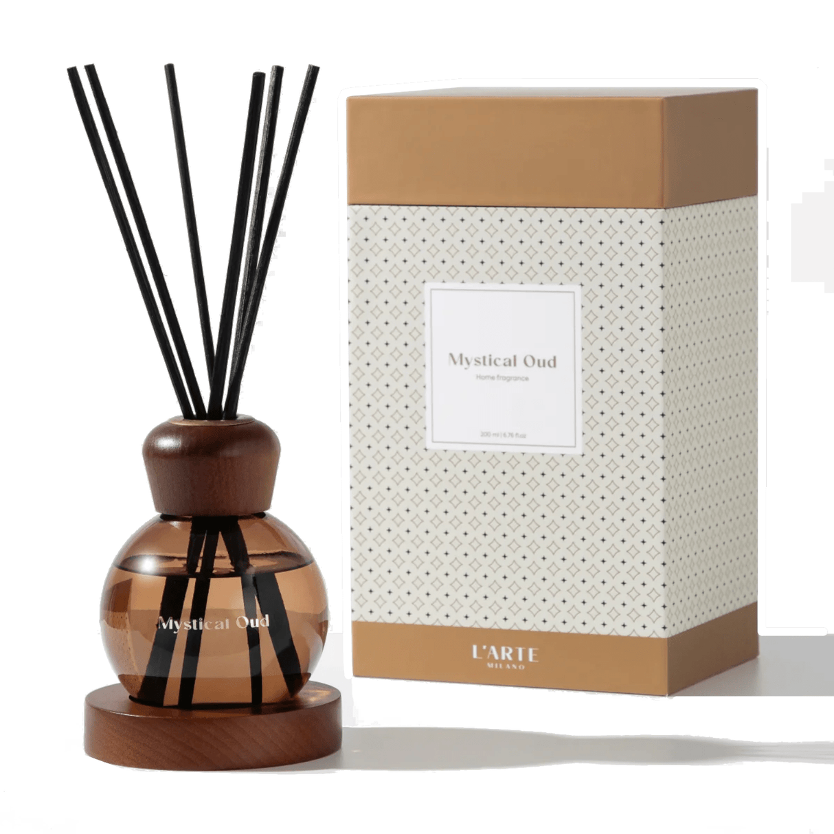 Produkt L'ARTE MILANO Odświeżacze powietrza Zapach do domu L'ARTE MILANO "Mystical Oud" 200 ml 052836