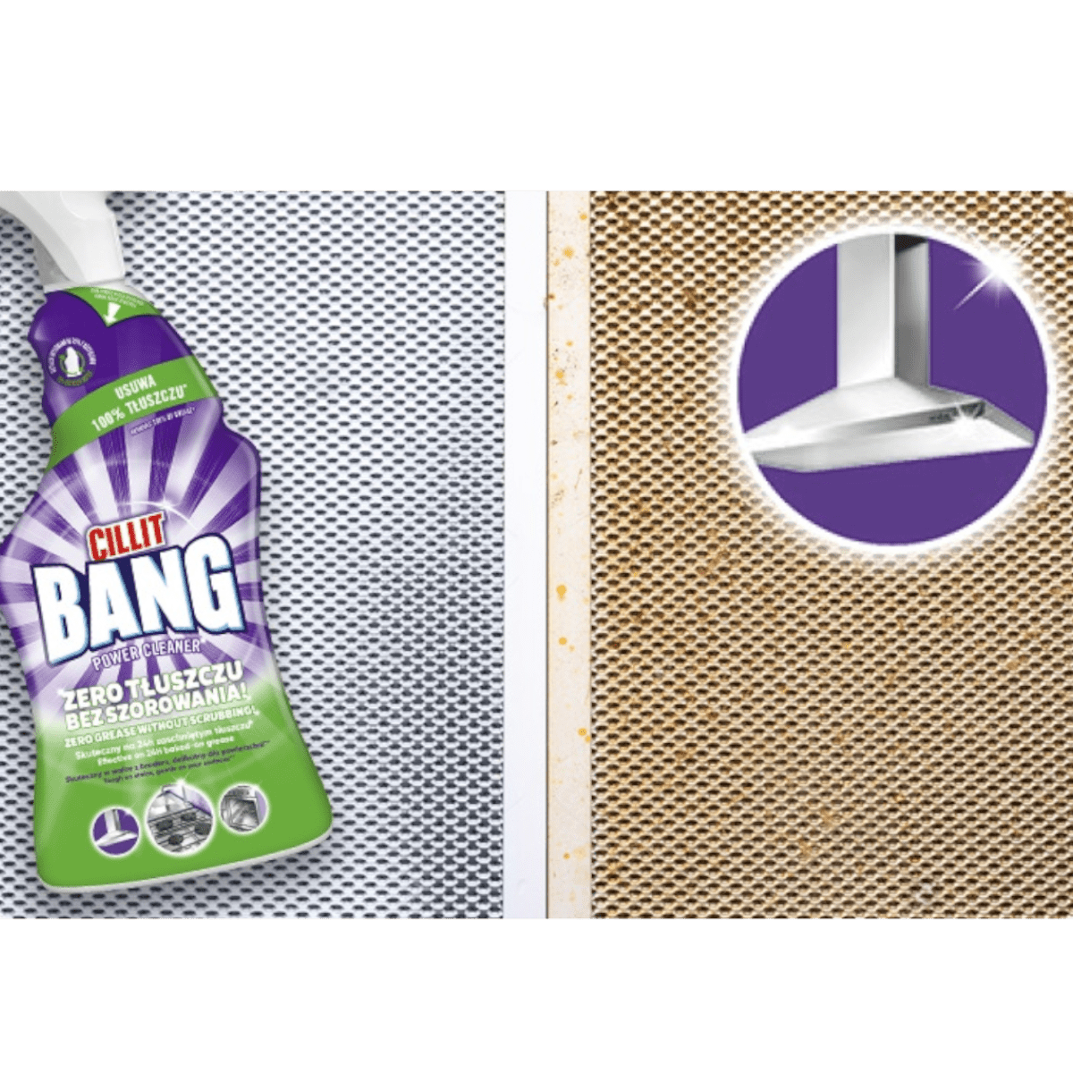 Produkt CILLIT BANG Odtłuszczacz Spray do czyszczenia odtłuszczacz CILLIT Bang EXPERT Zero Tłuszczu 750ml 006488