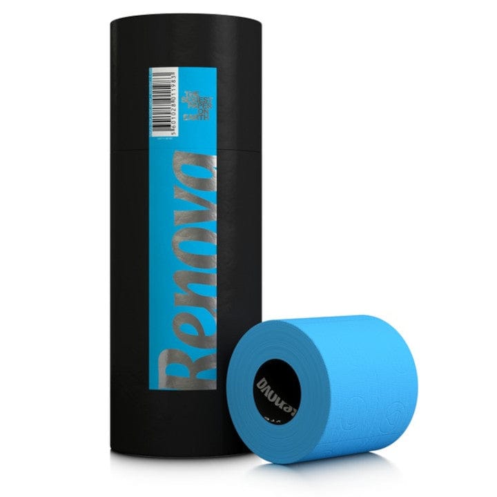 Produkt RENOVA Papier toaletowy Papier toaletowy RENOVA Tube Blue niebieski 3 szt 003395