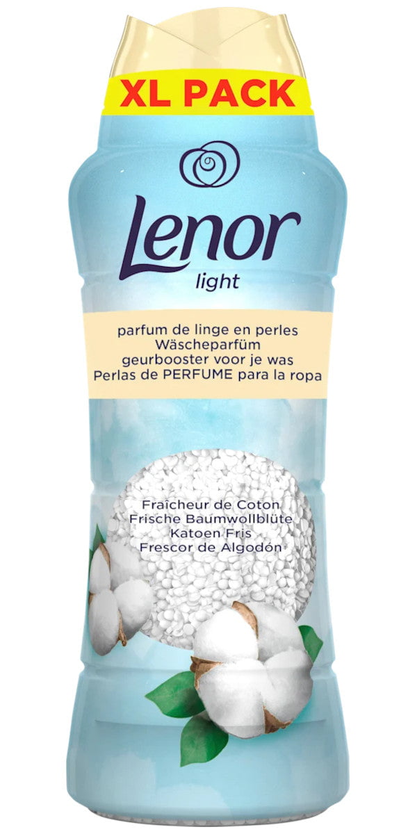 Produkt LENOR Perełki zapachowe Perełki zapachowe LENOR Beads Light Cotton Fresh do prania 495g 004201