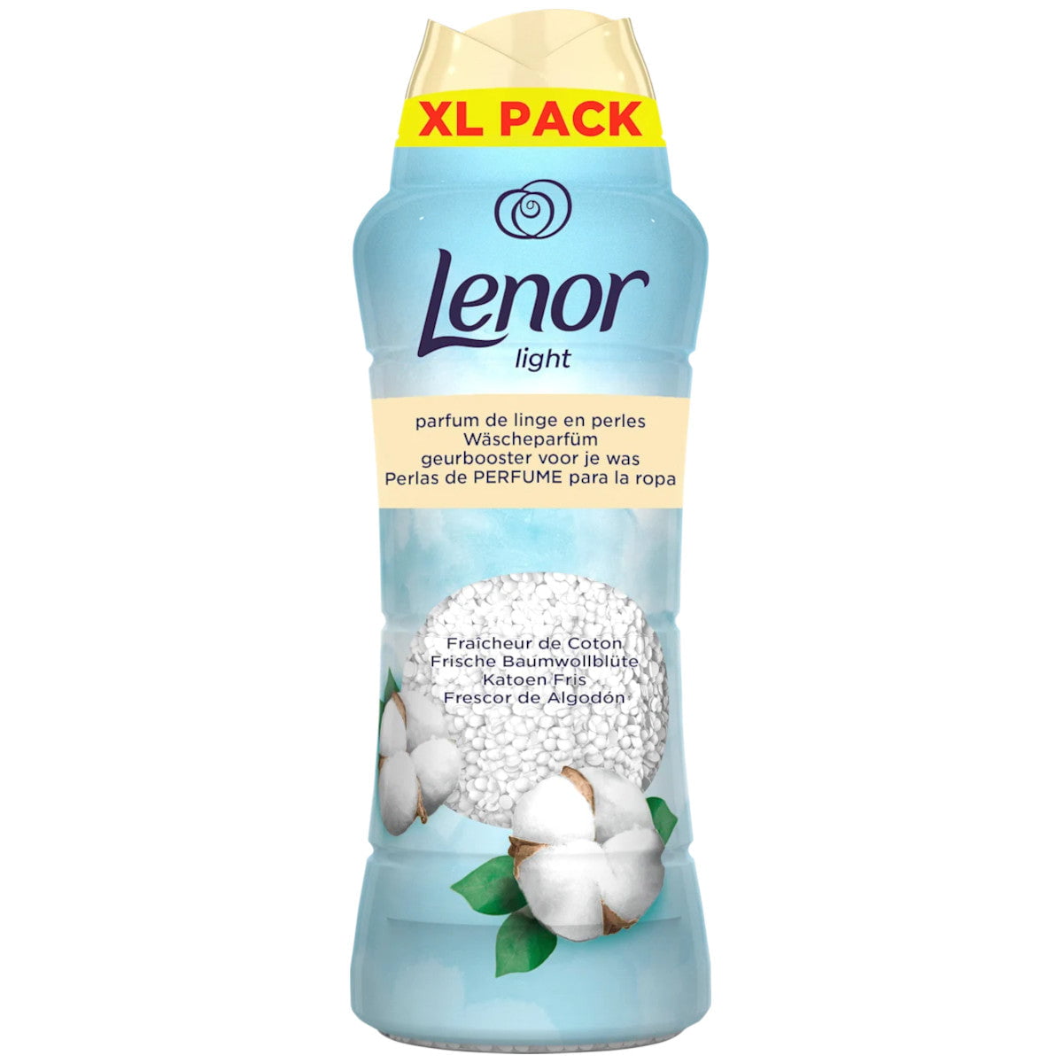 Produkt LENOR Perełki zapachowe Perełki zapachowe LENOR Beads Light Cotton Fresh do prania 495g 004201