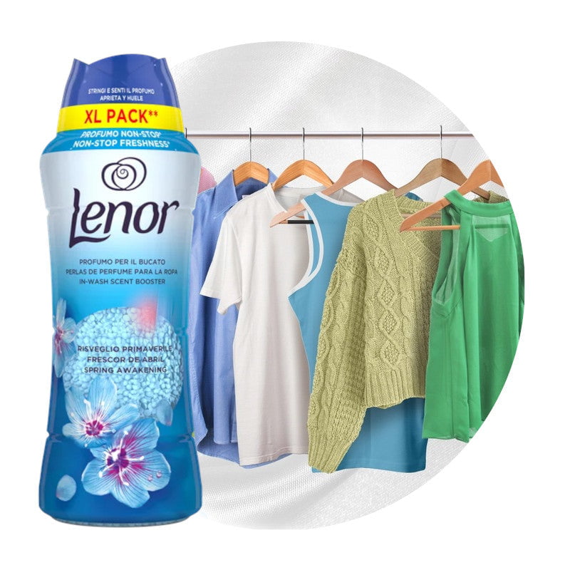 Produkt LENOR Perełki zapachowe Perełki zapachowe LENOR Beads Spring Awakening do prania 495g 004199