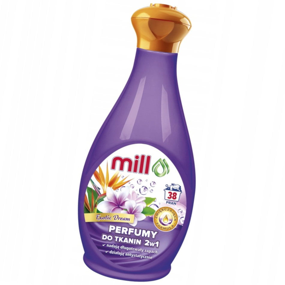 Produkt mill Perfumy do prania Perfumy do tkanin MILL Exotic Dream 2w1 38 prań 760ml 004394