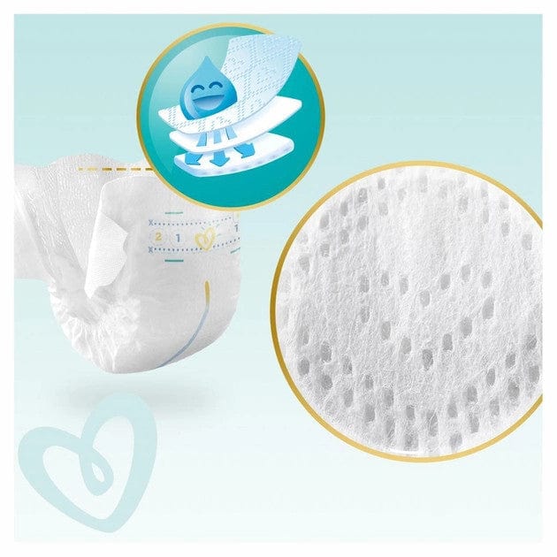 Produkt PAMPERS Pieluchy Pieluchy PAMPERS Premium Care roz 2 (4-8 kg) 224 szt. Paleta 28 opakowań K_037710_28