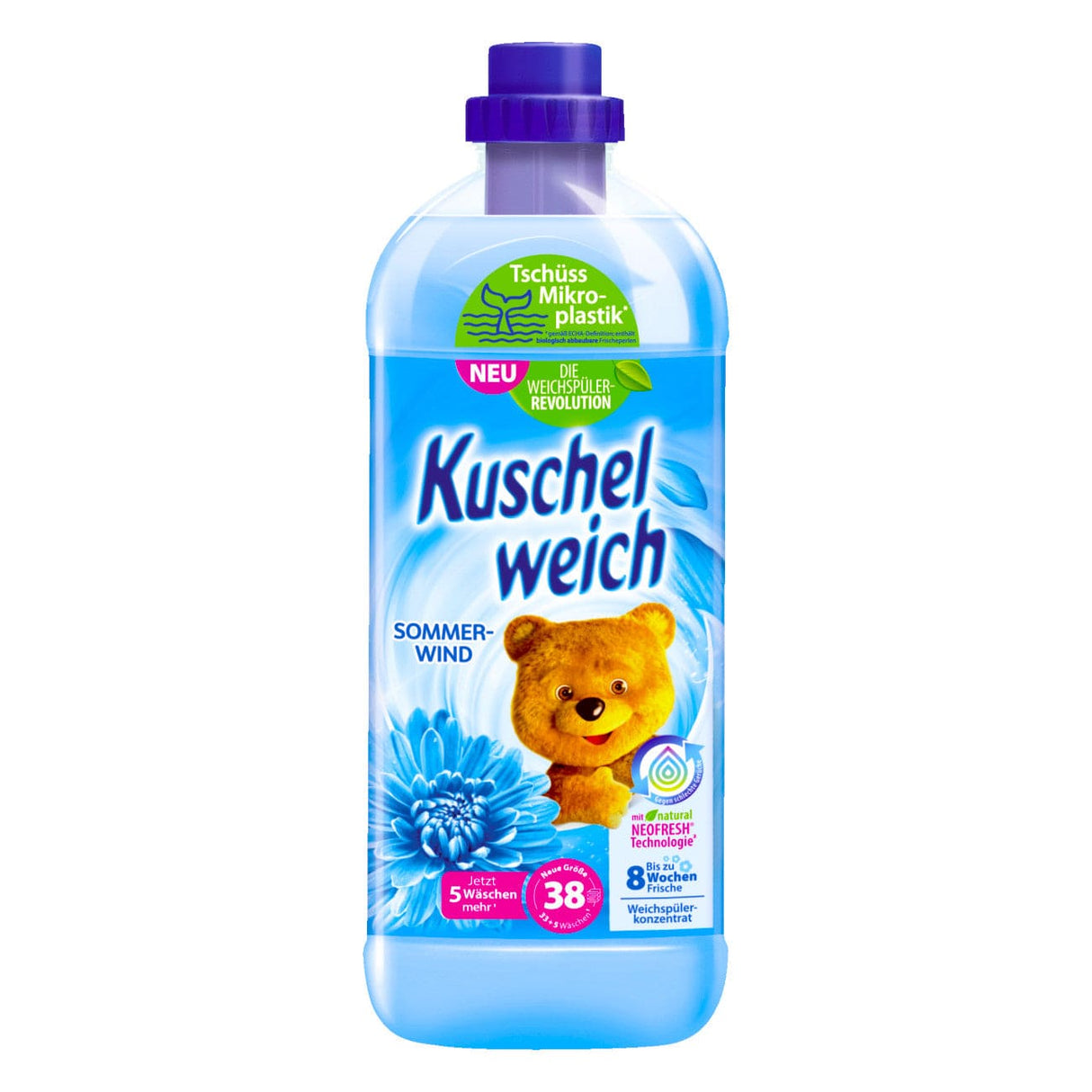Produkt KUSCHELWEICH Płyn do płukania KUSCHELWEICH Sommerwind 38 prań 1 l 037940