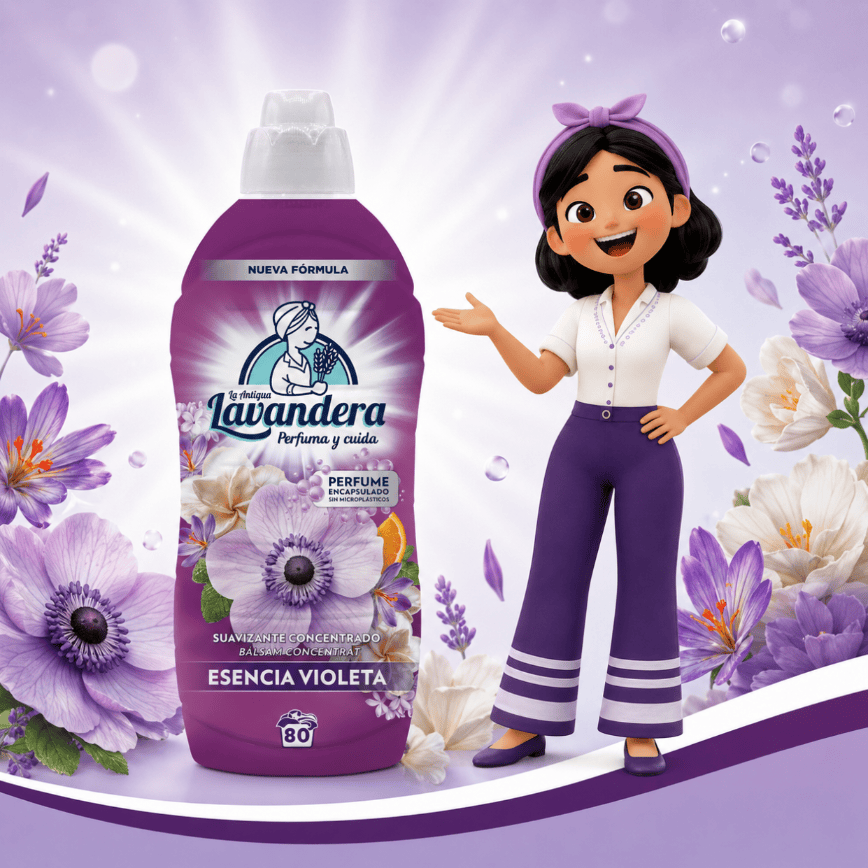 Produkt LAVANDERA Płyn do Płukania LAVANDERA Violet Esencia Violeta 80 Prań 1,76l 005627