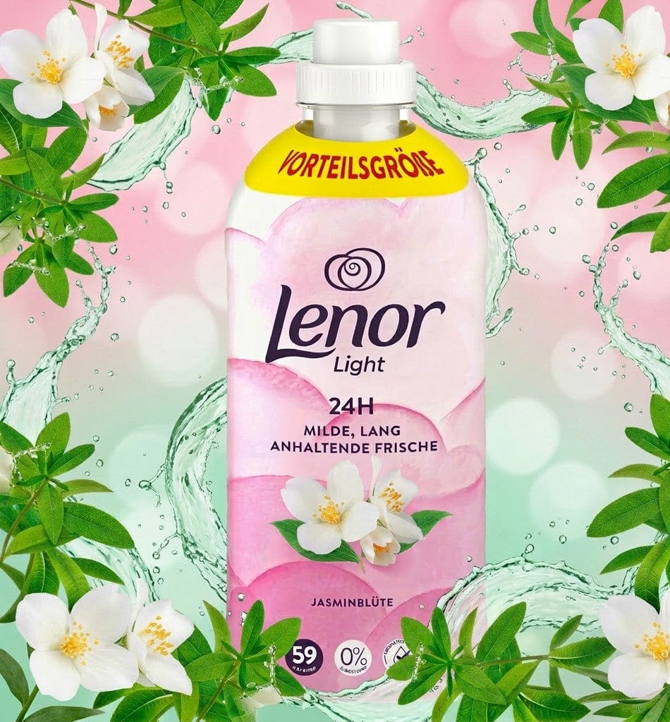 Produkt LENOR Płyn do płukania tkanin LENOR Light Jasminblüte 59 prań 1,239l 004330