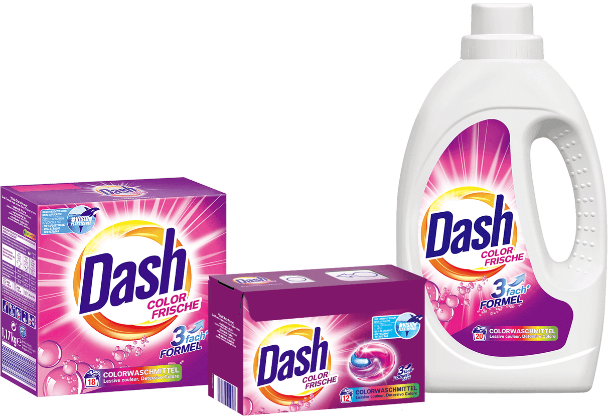 Produkt DASH Płyn do prania DASH Color Frische do koloru 100 prań 4,5l 004863